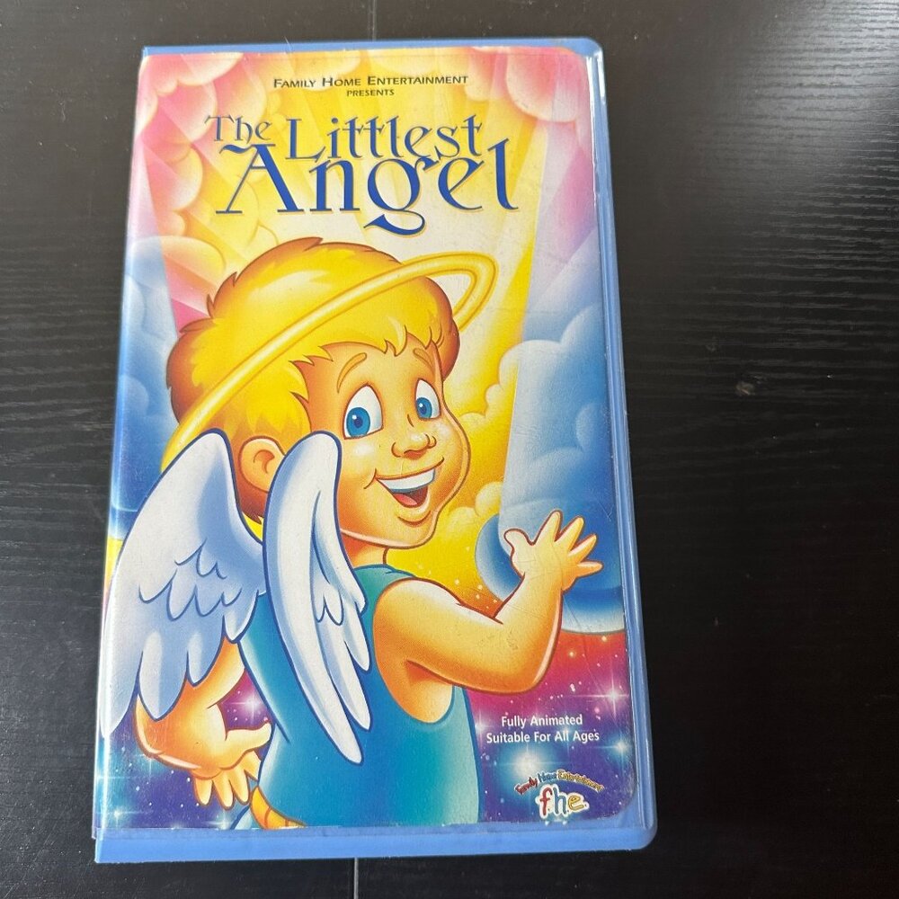The Littlest Angel VHS Tape Family Home Entertainment Animated Childrens Movie
